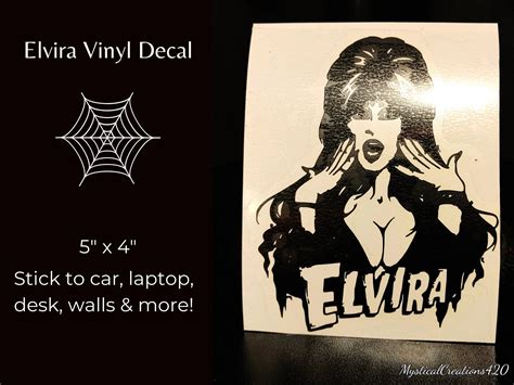 elvira decal|More.